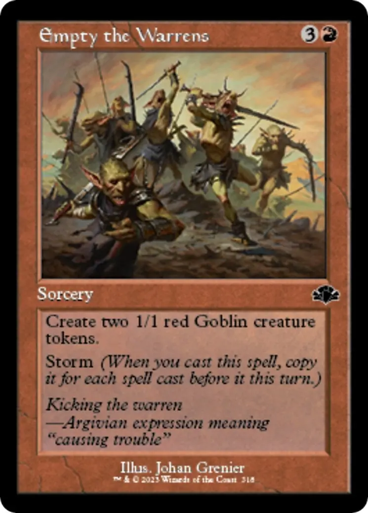 Empty The Warrens (Retro Frame) (318) (Dmr) 1