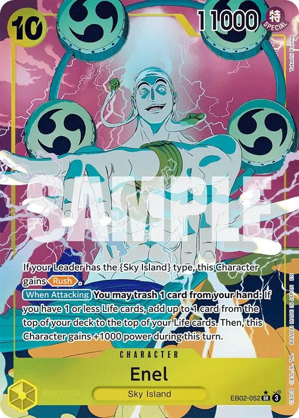 Enel (Alternate Art) (Eb02-052) (Eb-02) 1