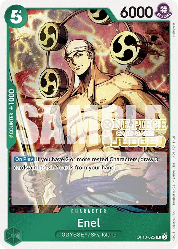 Enel (Judge Pack Vol. 6) (Op10-025) (Op-Pr) 1