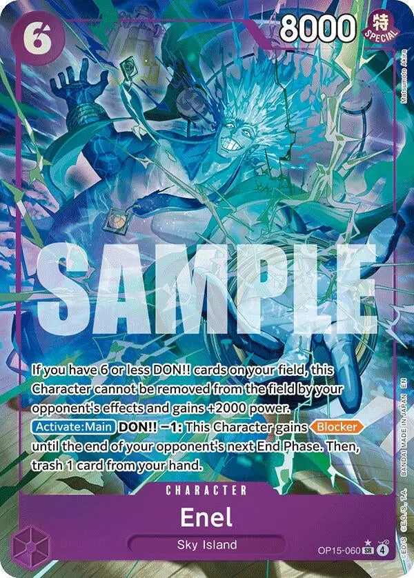 Enel (Op15-060) (Alternate Art) (Op15-060) (Op15-Eb04) 1