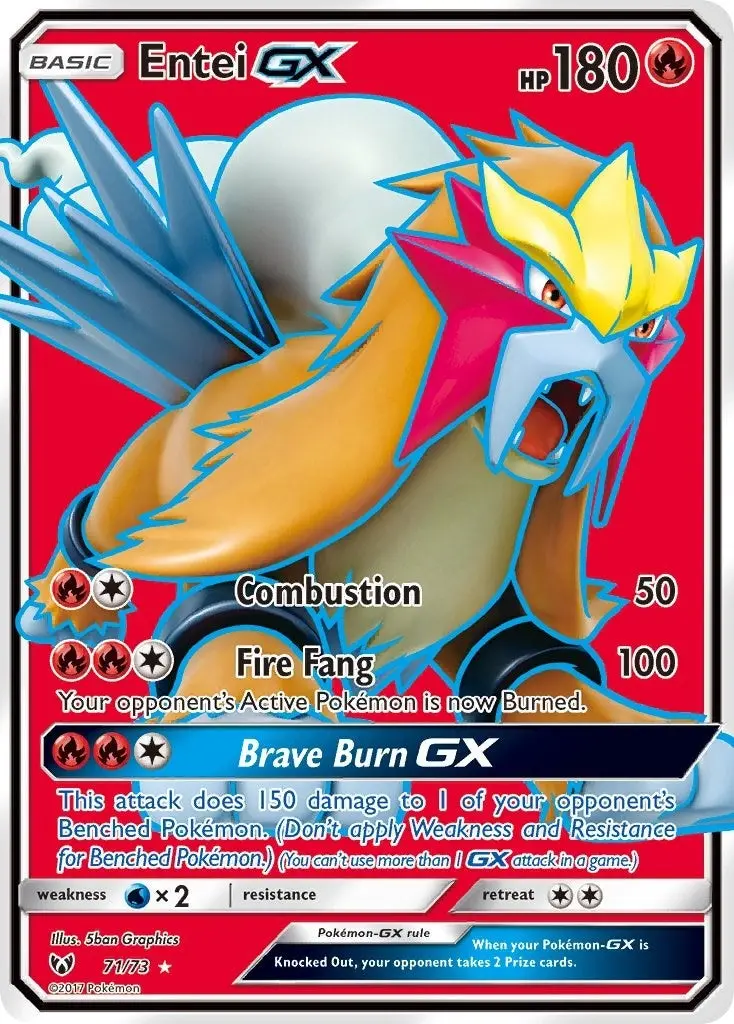 Entei Gx (Full Art) (71/73) (Shl) 1