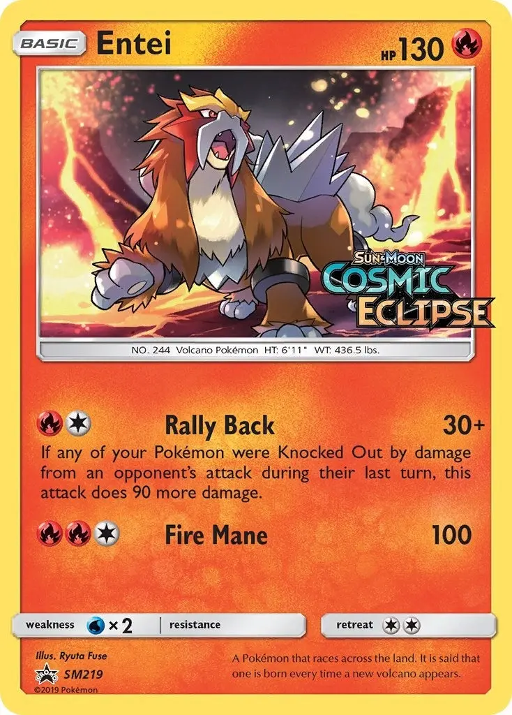 Entei - Sm219 (Prerelease) (Sm219) (Smp) 1