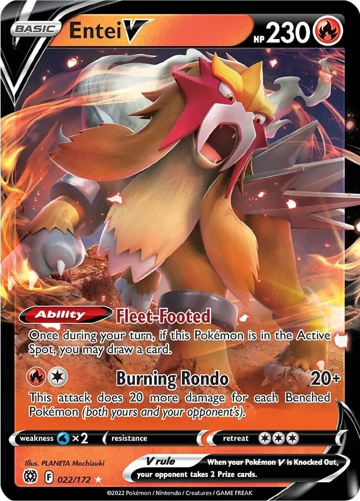 Entei V (022/172) (Swsh09) 1