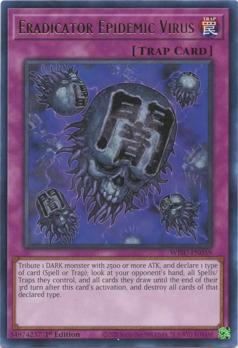 Eradicator Epidemic Virus [Wisu-En059] Rare 1