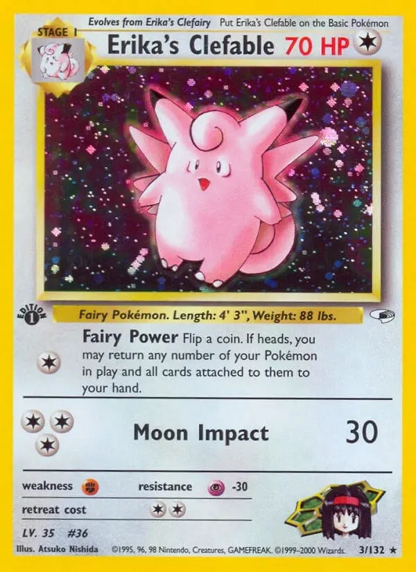 Erika's Clefable (003/132) (G1) 1