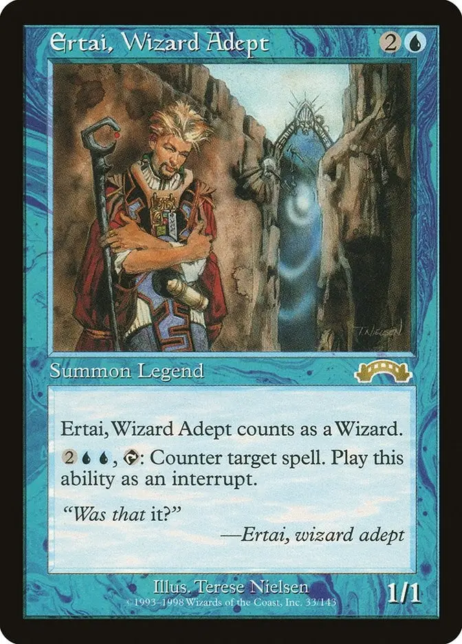 Ertai, Wizard Adept (33) (Exo) 1