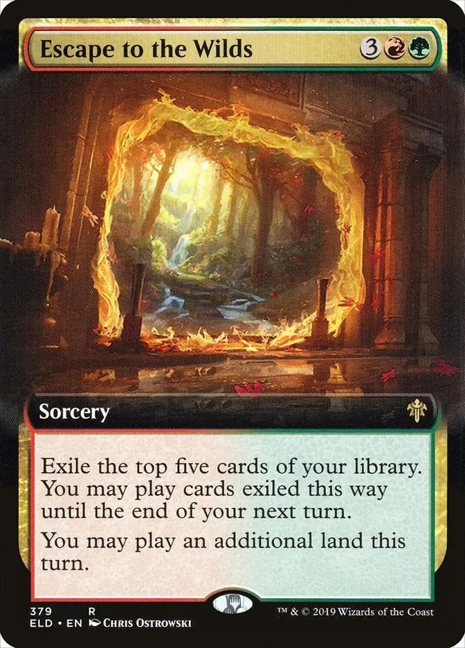 Escape To The Wilds (Extended Art) (379) (Eld) 1