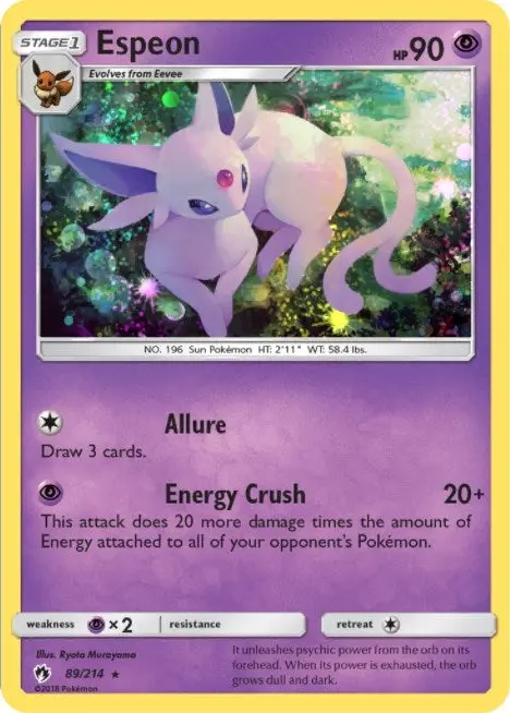 Espeon - 89/214 (Cosmos Holo) (089/214) (Ble) 1