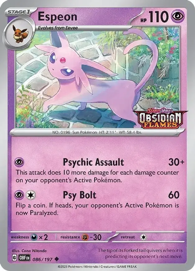 Espeon (Best Buy Exclusive) (086/197) (Mcap) 1
