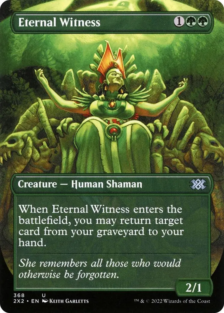Eternal Witness (Borderless) (368) (2X2) 1