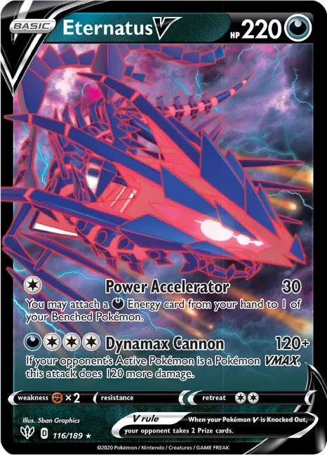 Eternatus V (116/189) (Swsh03) 1