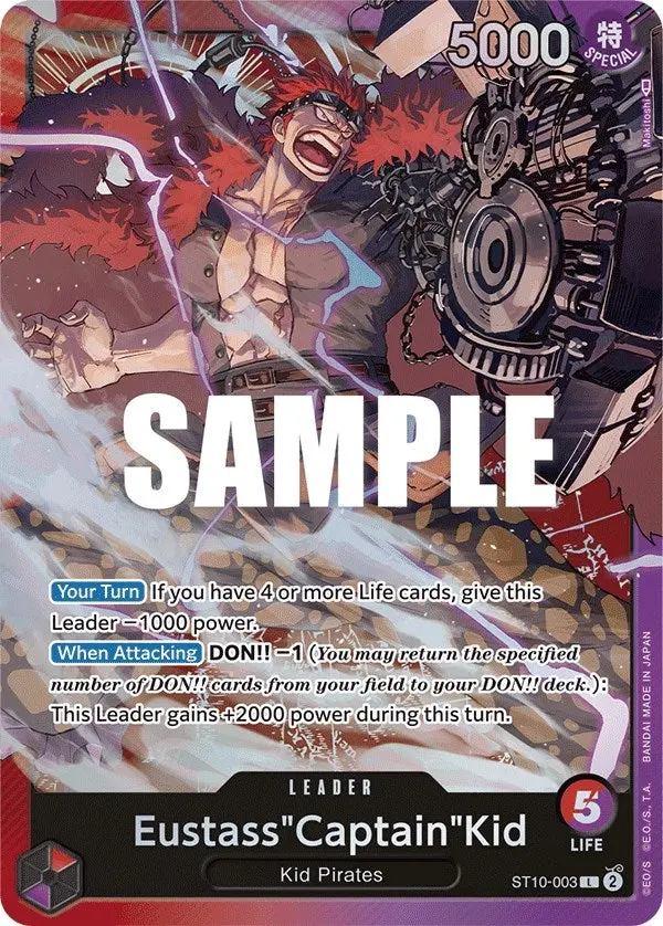 Eustass"Captain"Kid (003) (St10-003) (St-10) 1