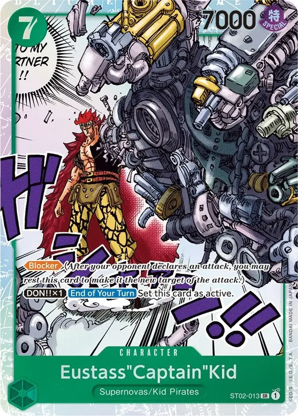 Eustass"Captain"Kid (013) (St02-013) (St-02) 1