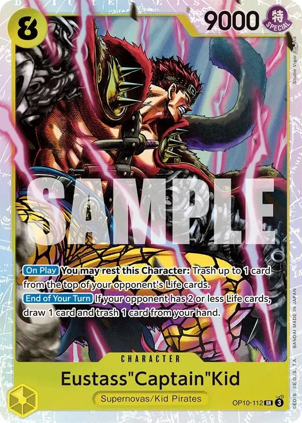 Eustass"Captain"Kid (112) (Op10-112) (Op10) 1