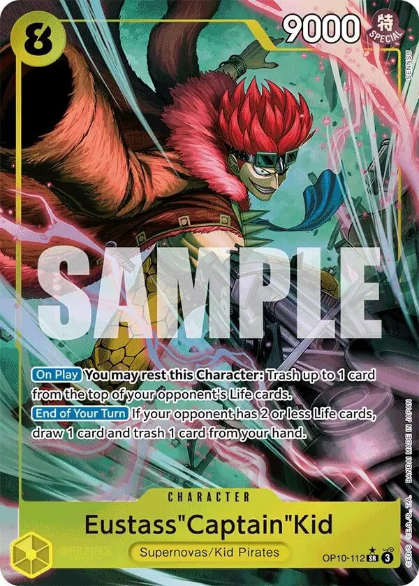 Eustass"Captain"Kid (112) (Parallel) (Op10-112) (Op10) 1