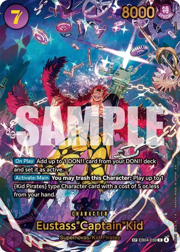 Eustass"Captain"Kid - Eb04-039 (Sp) (Eb04-039) (Op14) 1