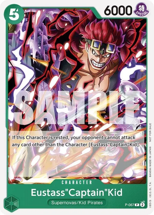 Eustass"Captain"Kid (Op-07 Pre-Release Tournament) (P-067) (Op-Pr) 1