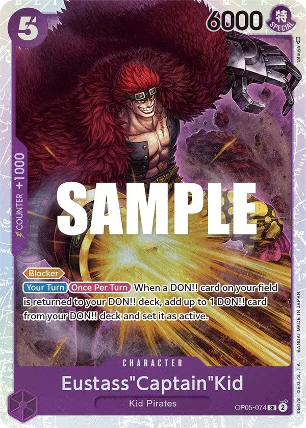 Eustass"Captain"Kid (Op05-074) (Op05) 1