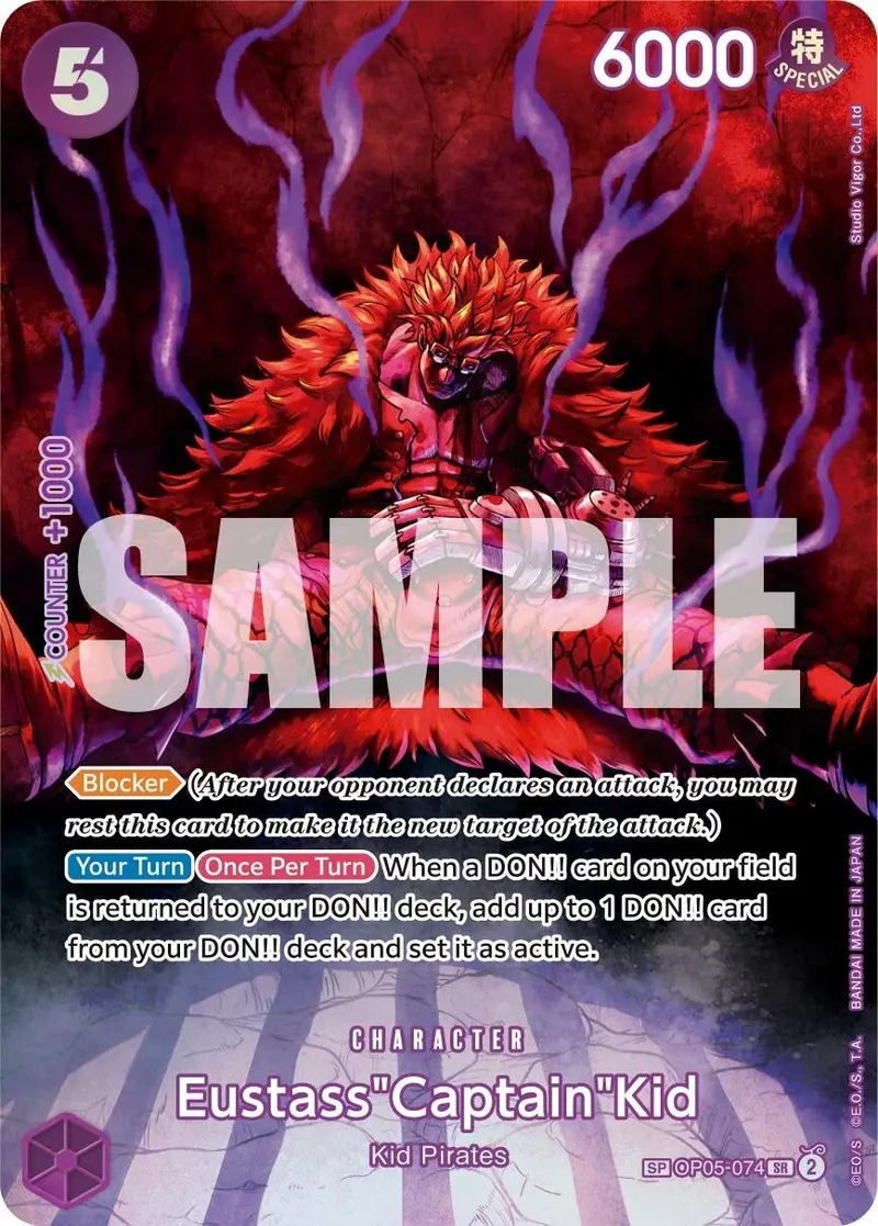 Eustass"Captain"Kid (Sp) (Op05-074) (Op07) 1
