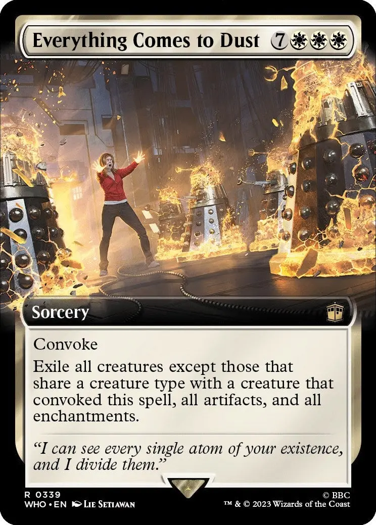 Everything Comes To Dust (Extended Art) (339) (Who) 1