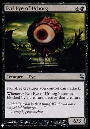 Evil Eye Of Urborg [The List] 1