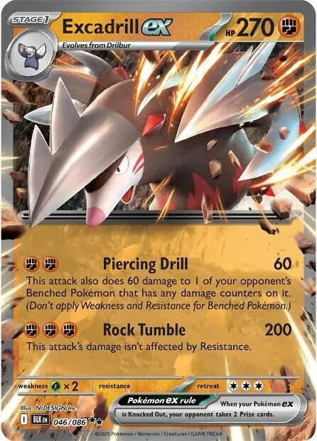 Excadrill Ex (046/086) (Blk) 1