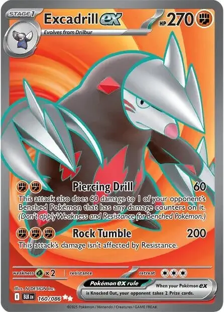 Excadrill Ex (160/086) (Blk) 1