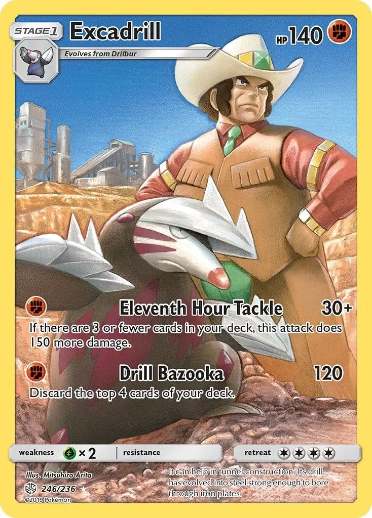 Excadrill (Secret) (246/236) (Sm12) 1