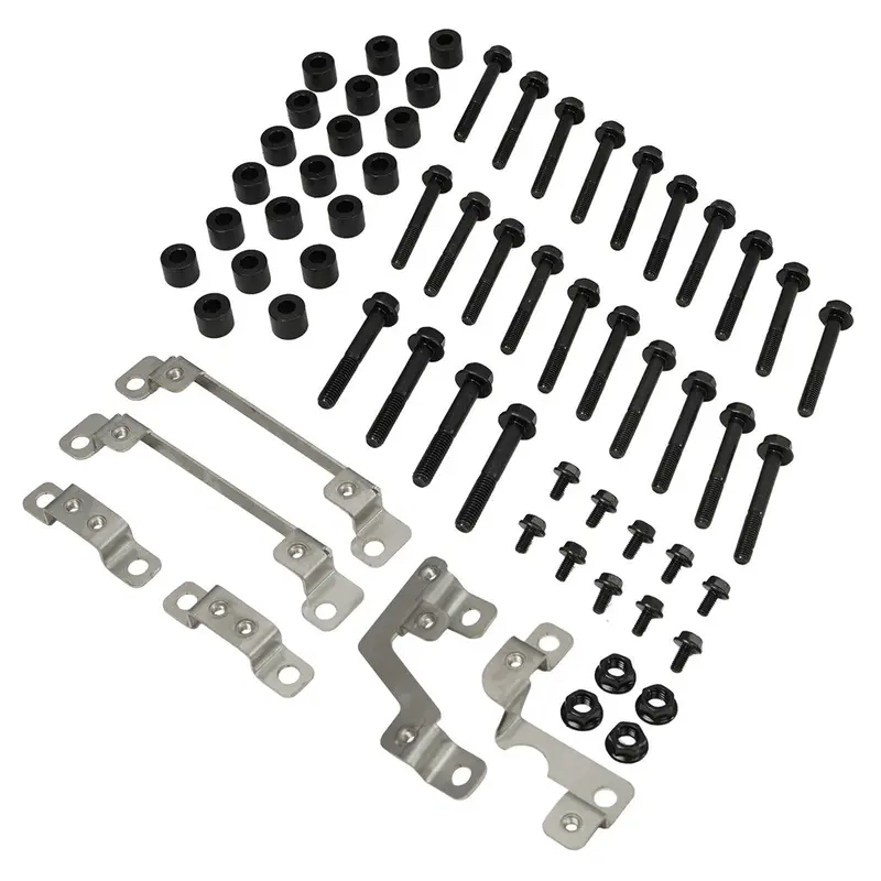 Exhaust Manifold Bracket / Bolt & Spacer Kit Ram/Dodge/Jeep 5.7L Hemi: 1500 09-26 / 2500-3500 09-18 / Durango 11-26 / Grand Cherokee & Wagoneer 11-24 1