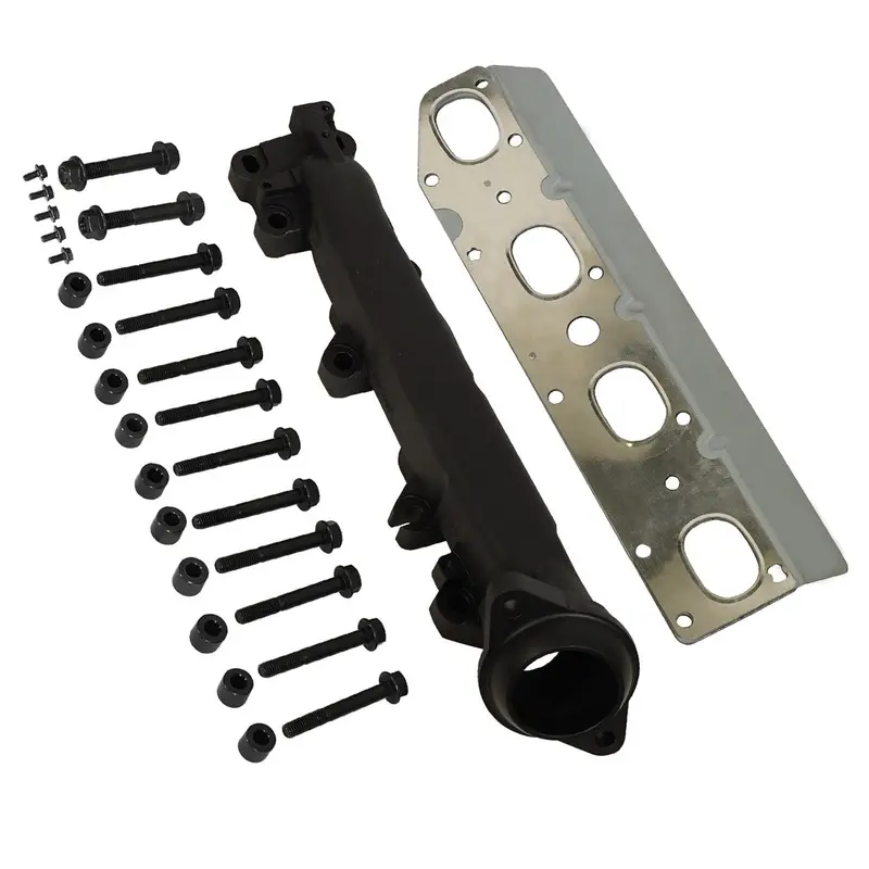 Exhaust Manifold Driver Side Kit Ram/Dodge/Jeep 5.7L Hemi: 1500 Ds & Dt 09-24 / 2500-5500 09-18 / Durango 11-26 / Grand Cherokee & Wagoneer 11-23 1