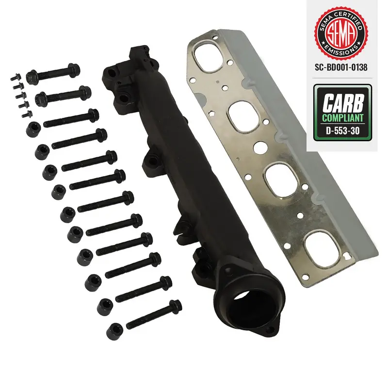 Exhaust Manifold Driver Side Kit Ram/Dodge/Jeep 5.7L Hemi: 1500 Ds & Dt 09-24 / 2500-5500 09-18 / Durango 11-26 / Grand Cherokee & Wagoneer 11-23 2