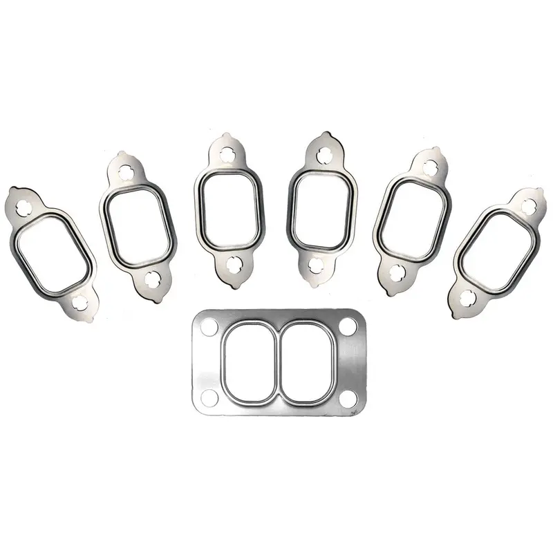 Exhaust Manifold Gasket Set Stock Mount Dodge 12-Valve 5.9L Cummins 1988-1998 1