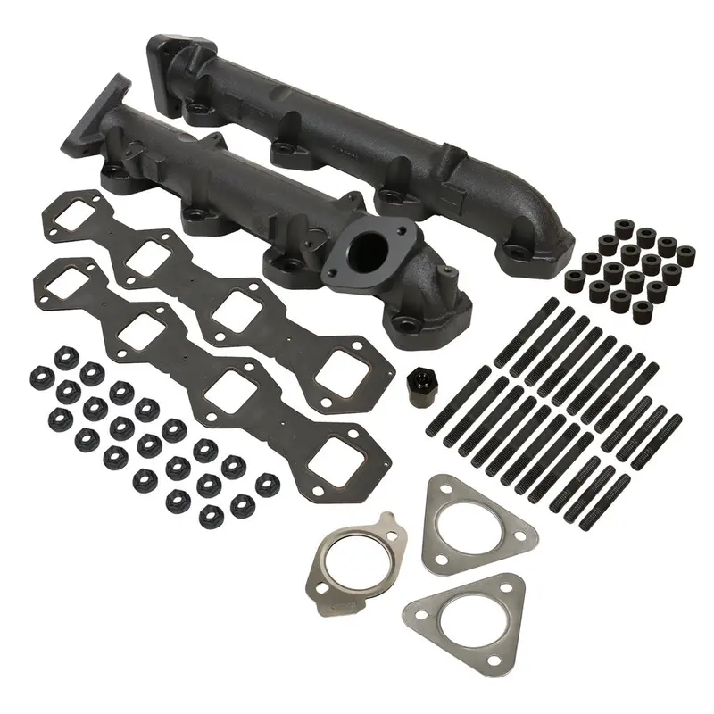 Exhaust Manifold Kit - Ford 6.7L Power Stroke F250 / F350 Pick-Up 2011-2014 & F350 / F450 / F550 Cab & Chassis 2011-2016 1