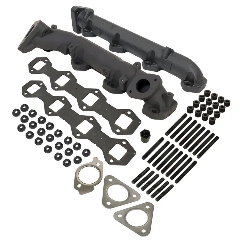 Exhaust Manifold Kit - Ford 6.7L Power Stroke F250 / F350 Pick-Up 2015-2019 & F350 / F450 / F550 / F650 / F750 Cab & Chassis 2017-2019 1