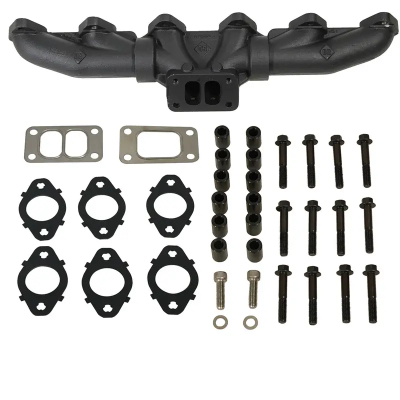 Exhaust Manifold Kit Stock/T3 Dodge 24-Valve 5.9L Cummins 1998.5-2002 1
