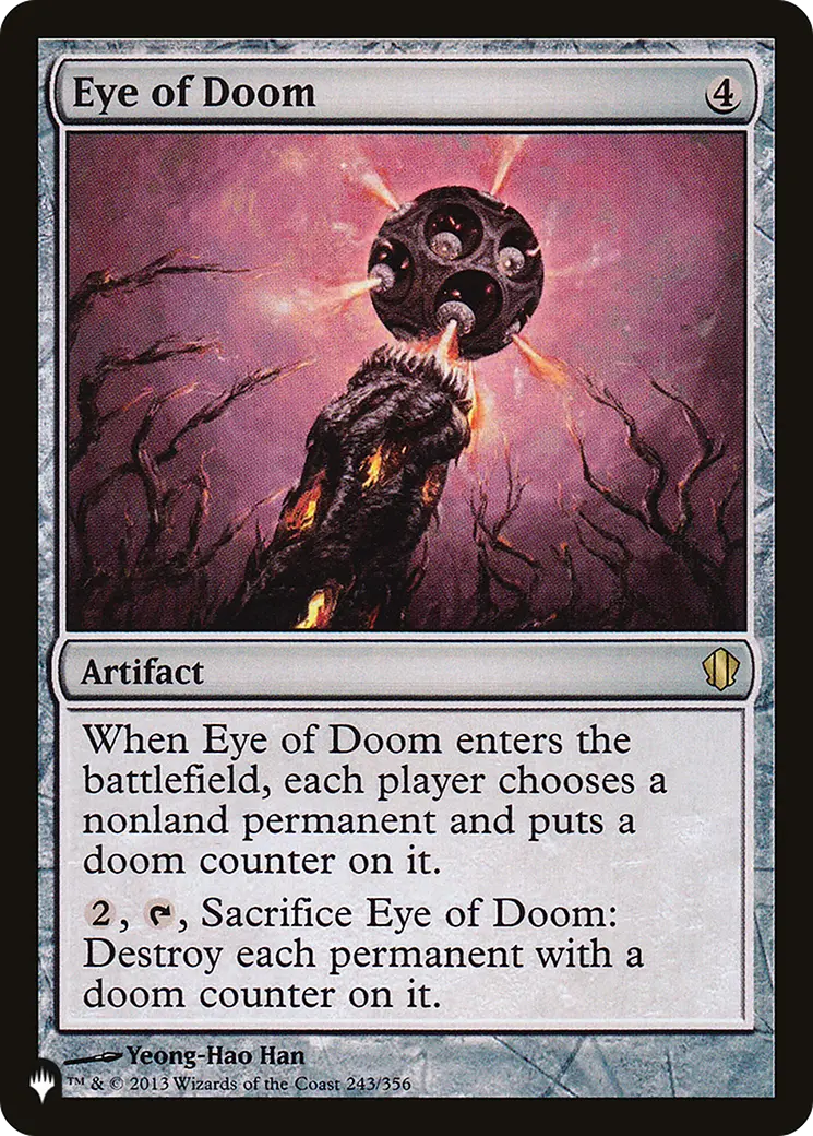 Eye Of Doom [The List] 1