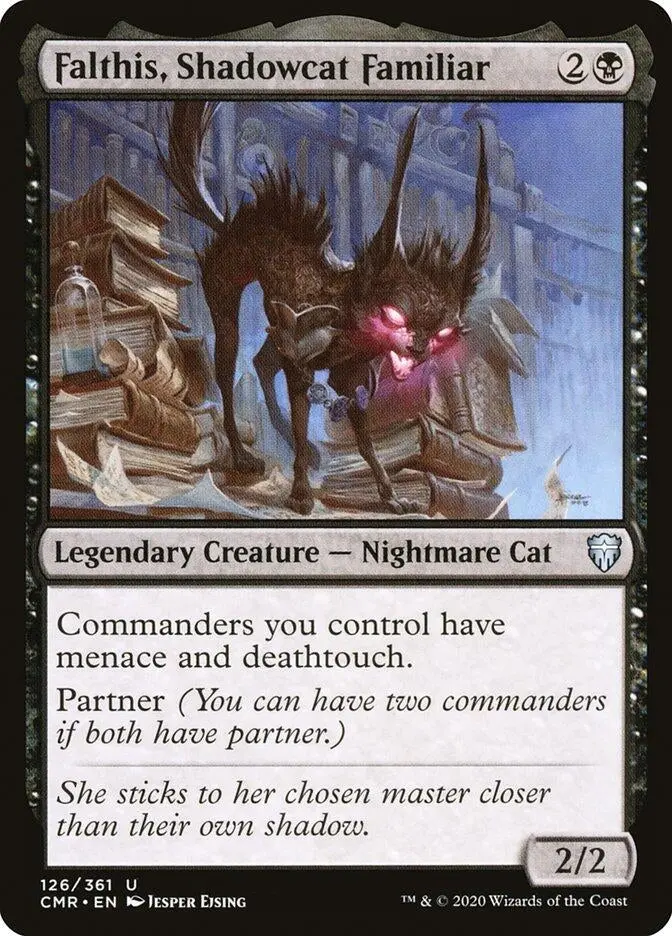 Falthis, Shadowcat Familiar (126) (Cmr) 1