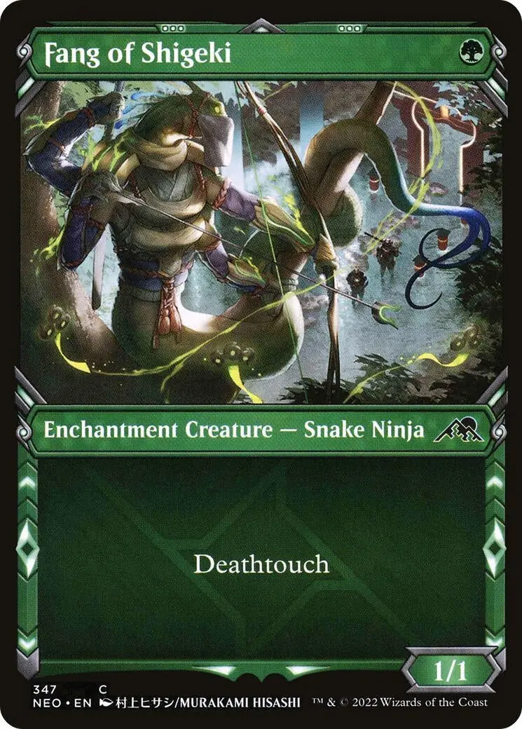 Fang Of Shigeki (Showcase) (347) (Neo) 1