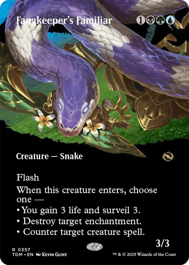 Fangkeeper's Familiar (Borderless) (357) (Tdm) 1
