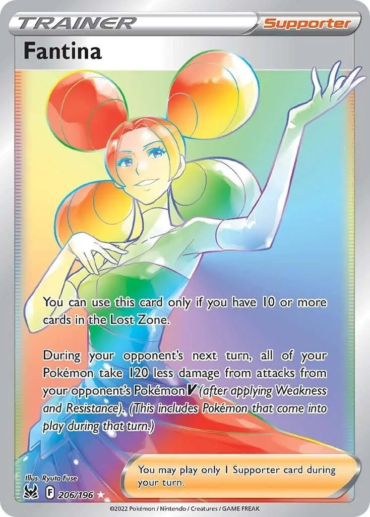 Fantina (Secret) (206/196) (Swsh11) 1