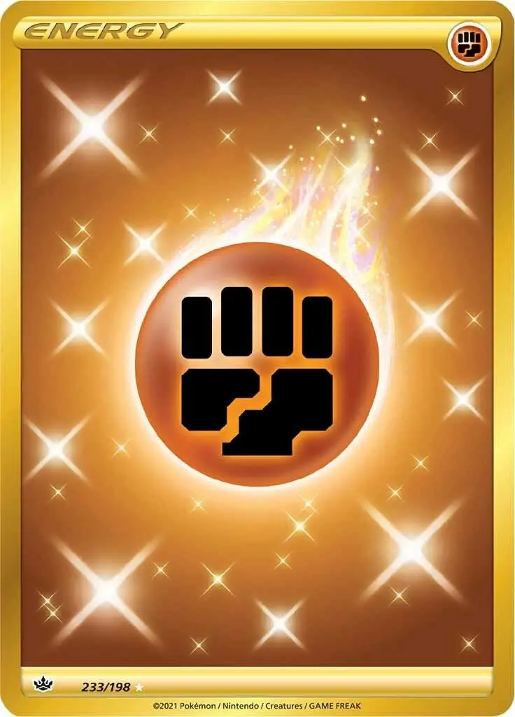 Fighting Energy (Secret) (233/198) (Swsh06) 1