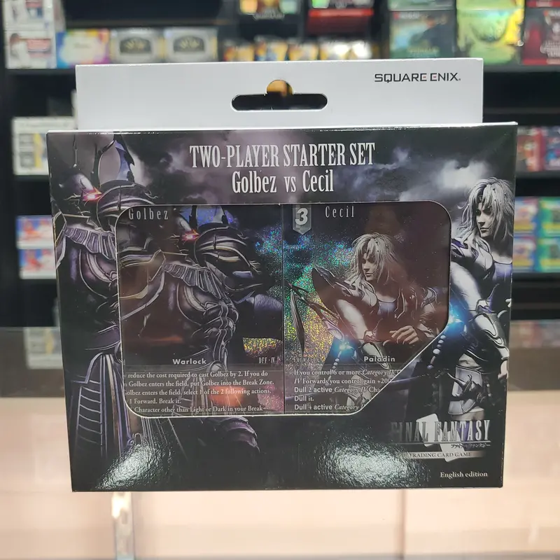 Final Fantasy Tcg: Golbez Vs. Cecil 2-Player Starter Deck 1