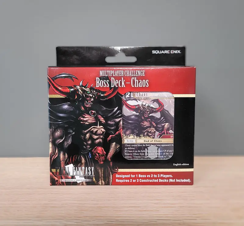 Final Fantasy Tcg: Multiplayer Challenge Boss Deck - Chaos 1