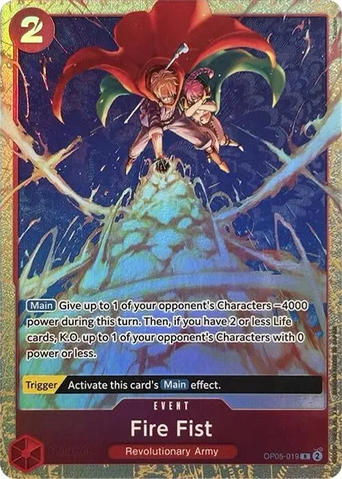 Fire Fist (Premium Card Collection -Best Selection Vol. 2-) (Op05-019) (Op-Pr) 1