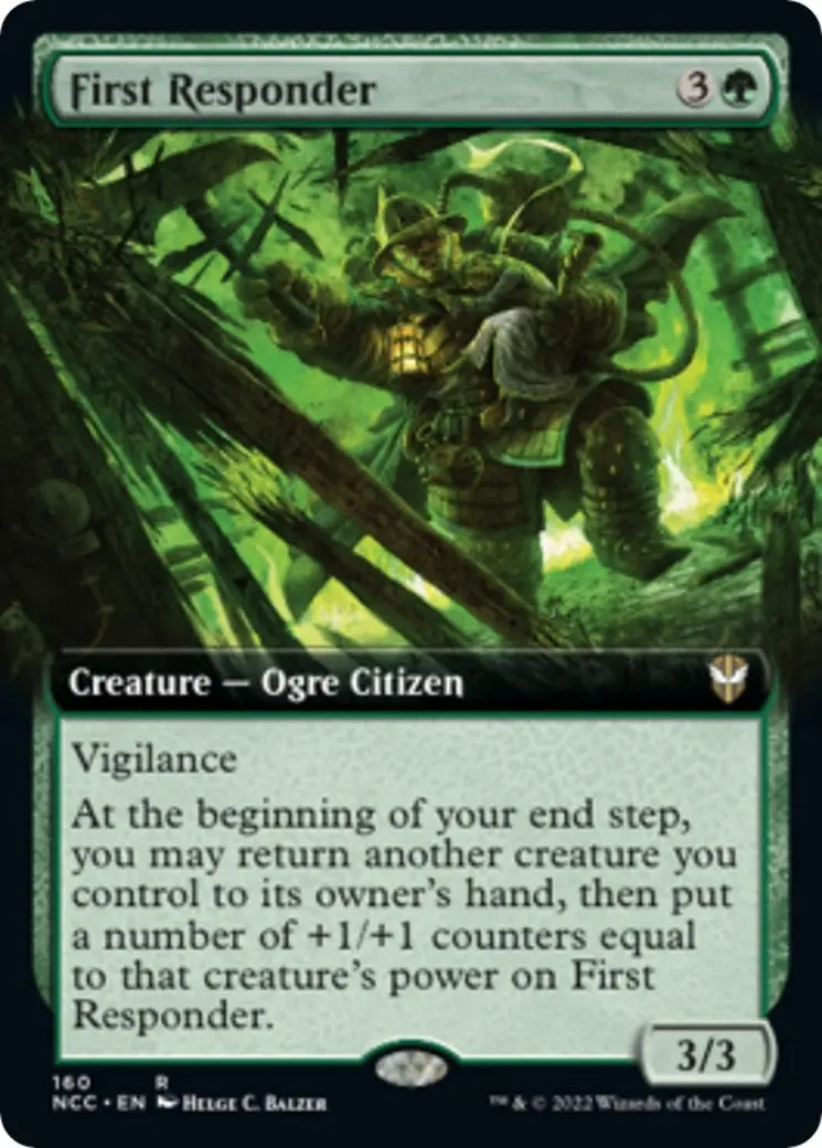 First Responder (Extended Art) (160) (Ncc) 1