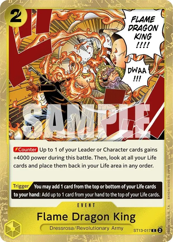 Flame Dragon King (St13-017) (St-13) 1