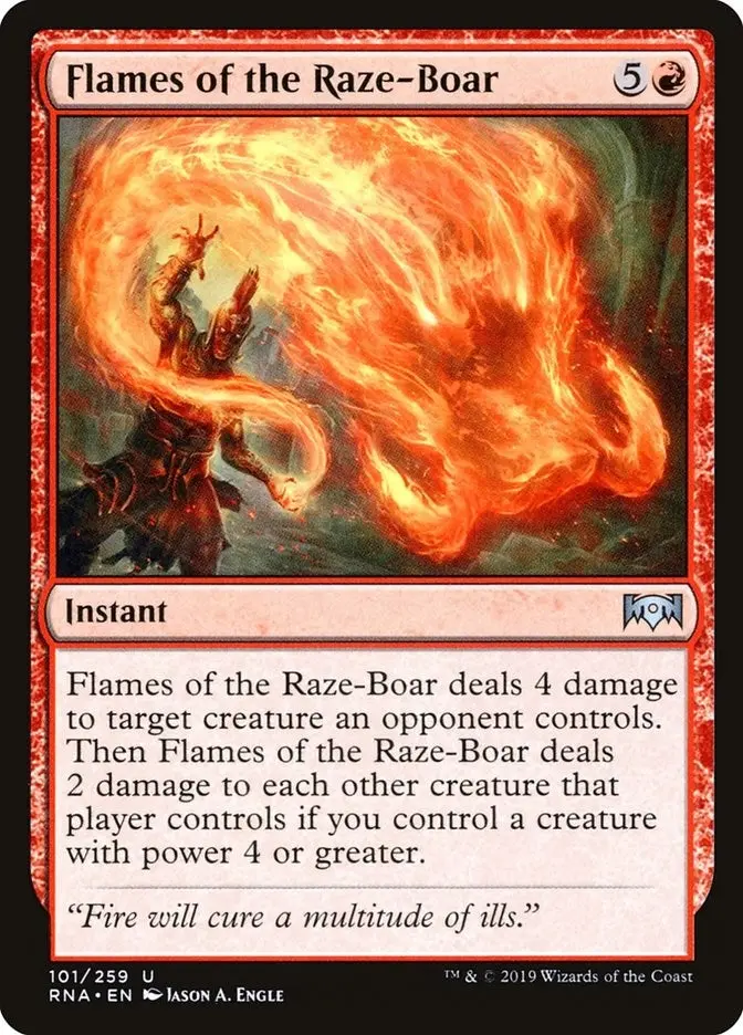 Flames Of The Raze-Boar (101) (Rna) 1