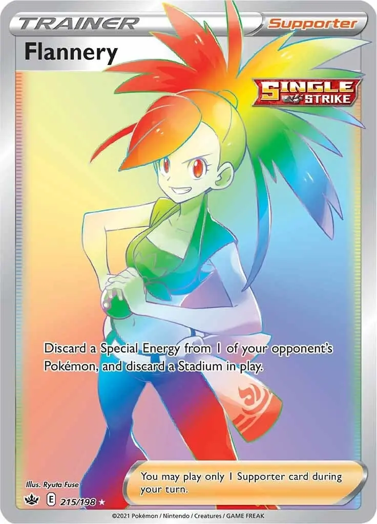 Flannery (Secret) (215/198) (Swsh06) 1