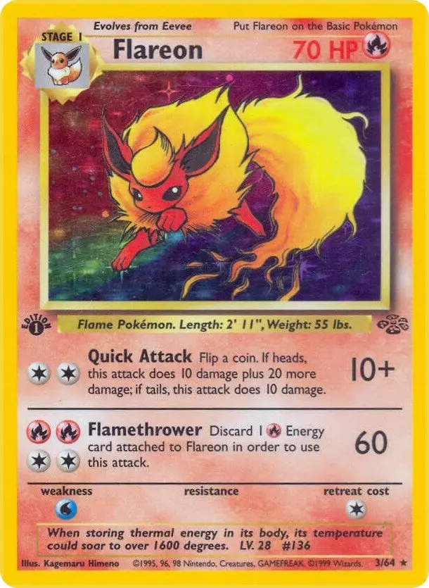 Flareon (3) (03/64) (Ju) 1