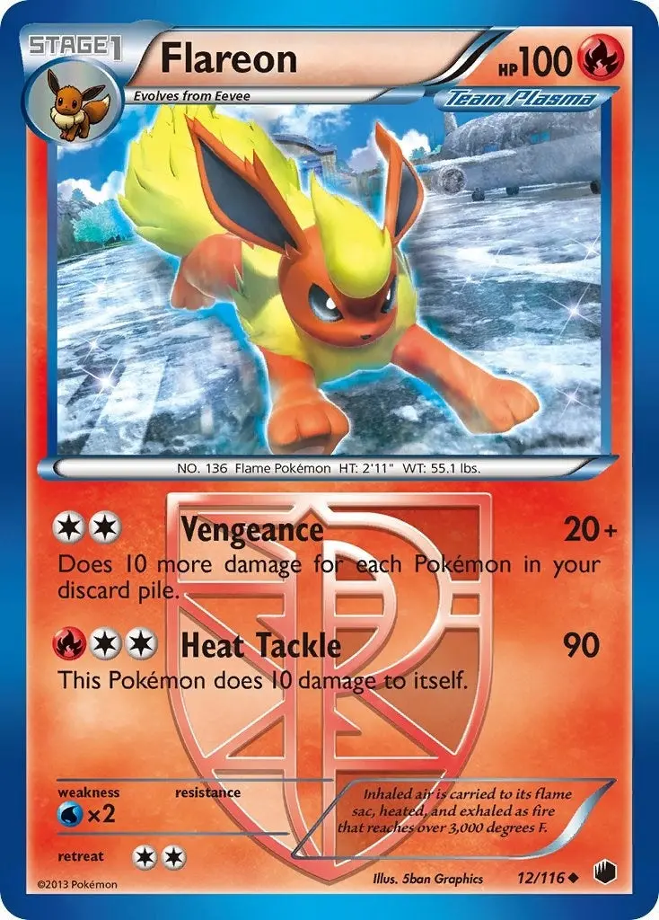 Flareon (Team Plasma) (12/116) (Plf) 1